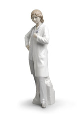 Female Doctor Figurine